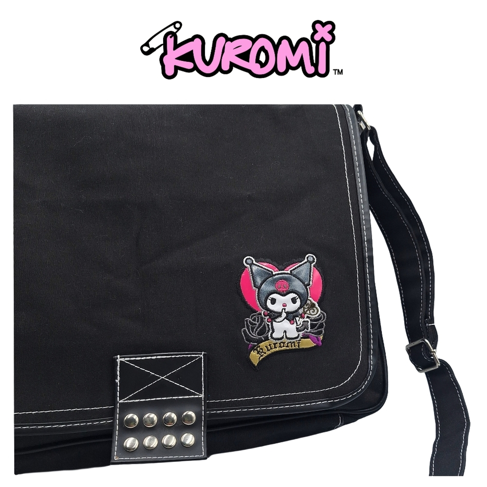 Sanrio Kuromi Crossbody Book Laptop Messenger Bag